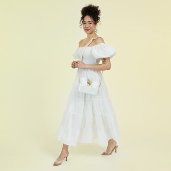 Minnie Mouse Iridescent Lace Wedding Crossbody Bag, Image 2